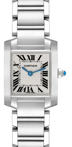 Cartier Tank Française W51008Q3 20mm Silver Silver 3