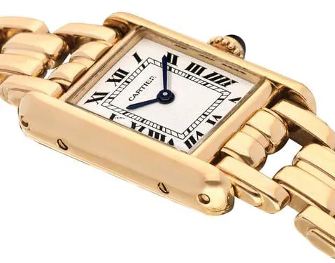 Cartier Tank Louis Cartier 8057 Yellow gold White 3