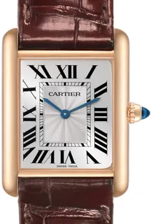 Cartier Tank Louis Cartier WGTA0011 Rose gold Silver