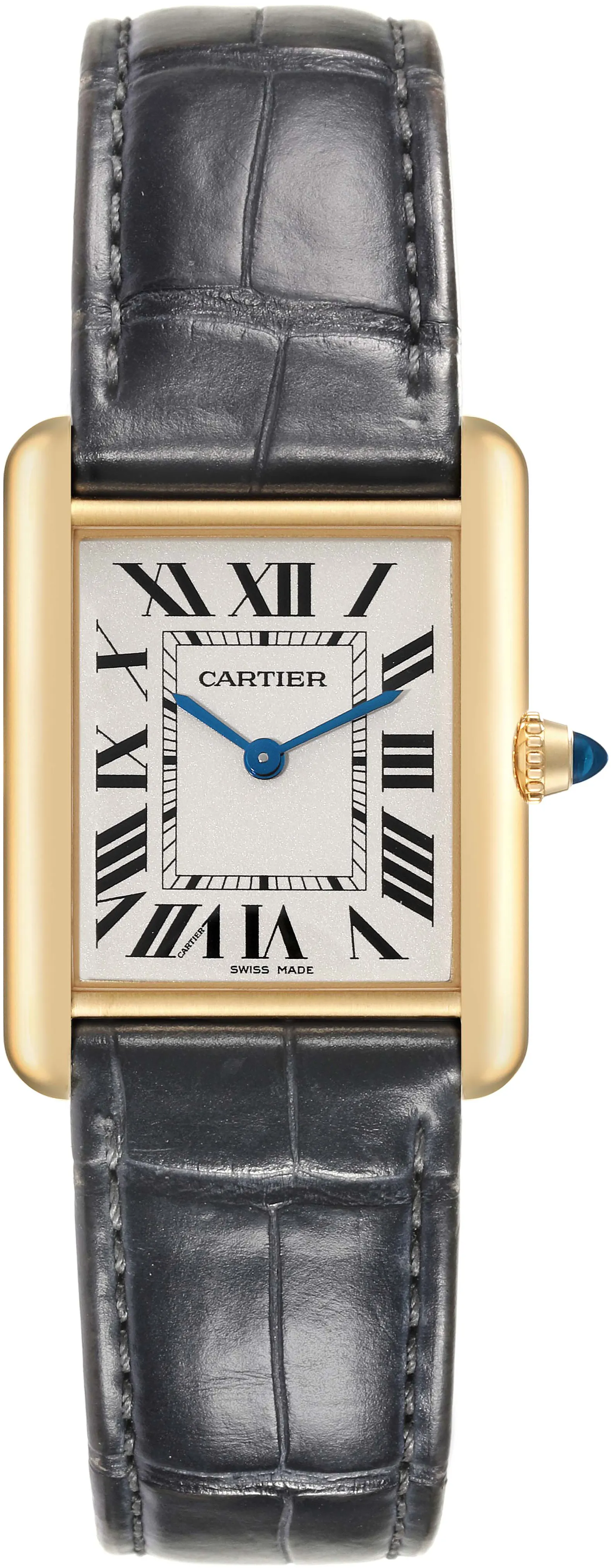 Cartier Tank Louis Cartier WGTA0067 33.5mm Yellow gold and 18k yellow gold Silver 1