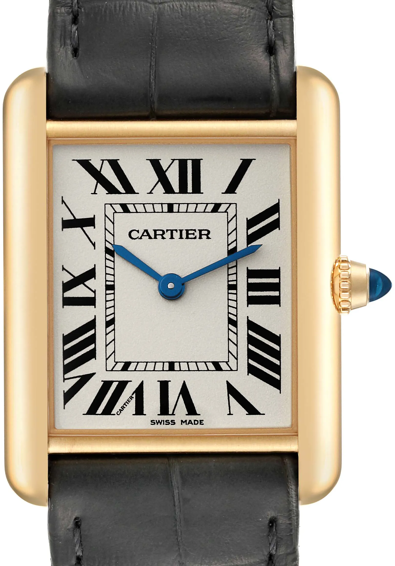 Cartier Tank Louis Cartier WGTA0067 33.5mm Yellow gold and 18k yellow gold Silver