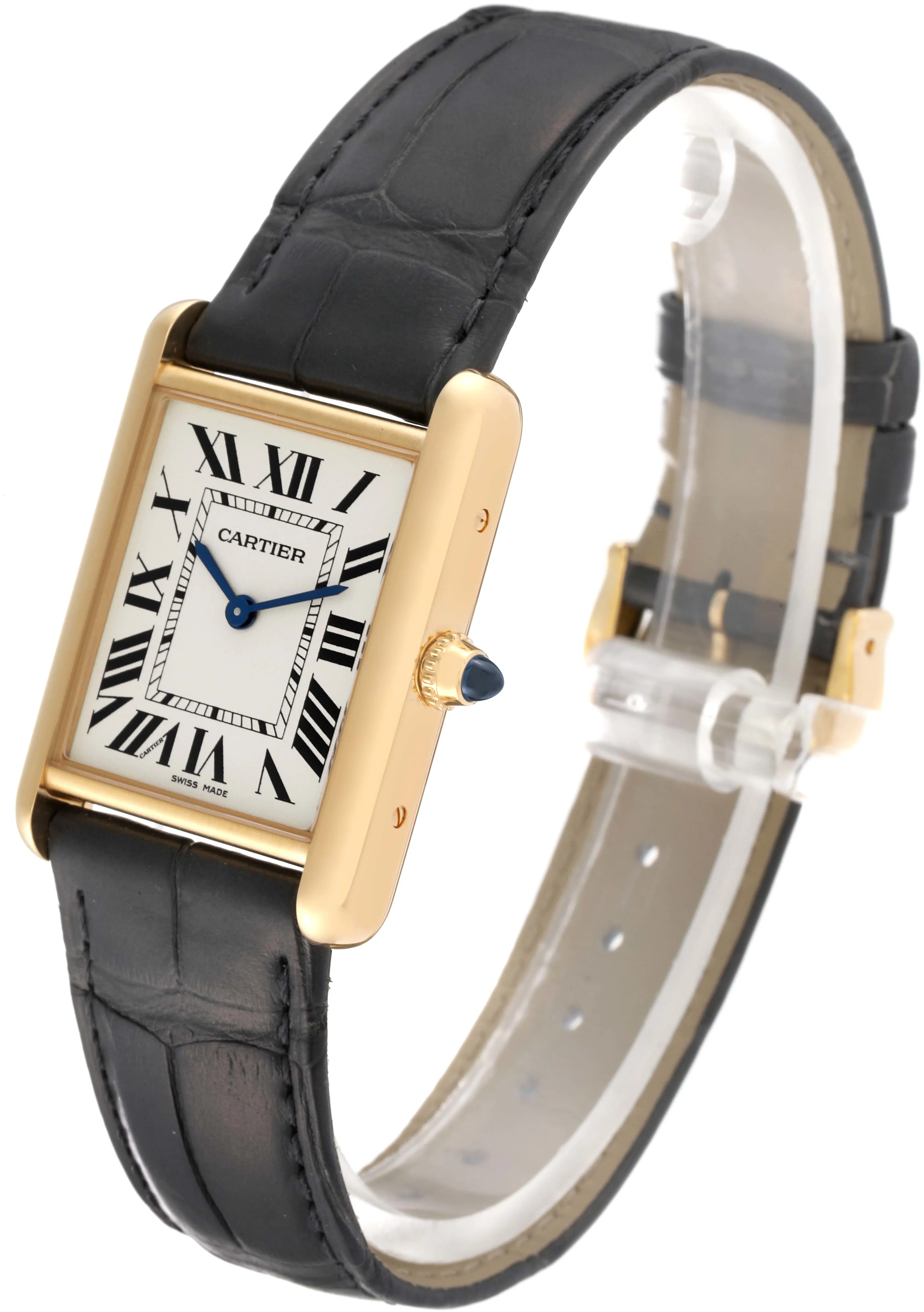 Cartier Tank Louis Cartier WGTA0067 33.5mm Yellow gold and 18k yellow gold Silver 2