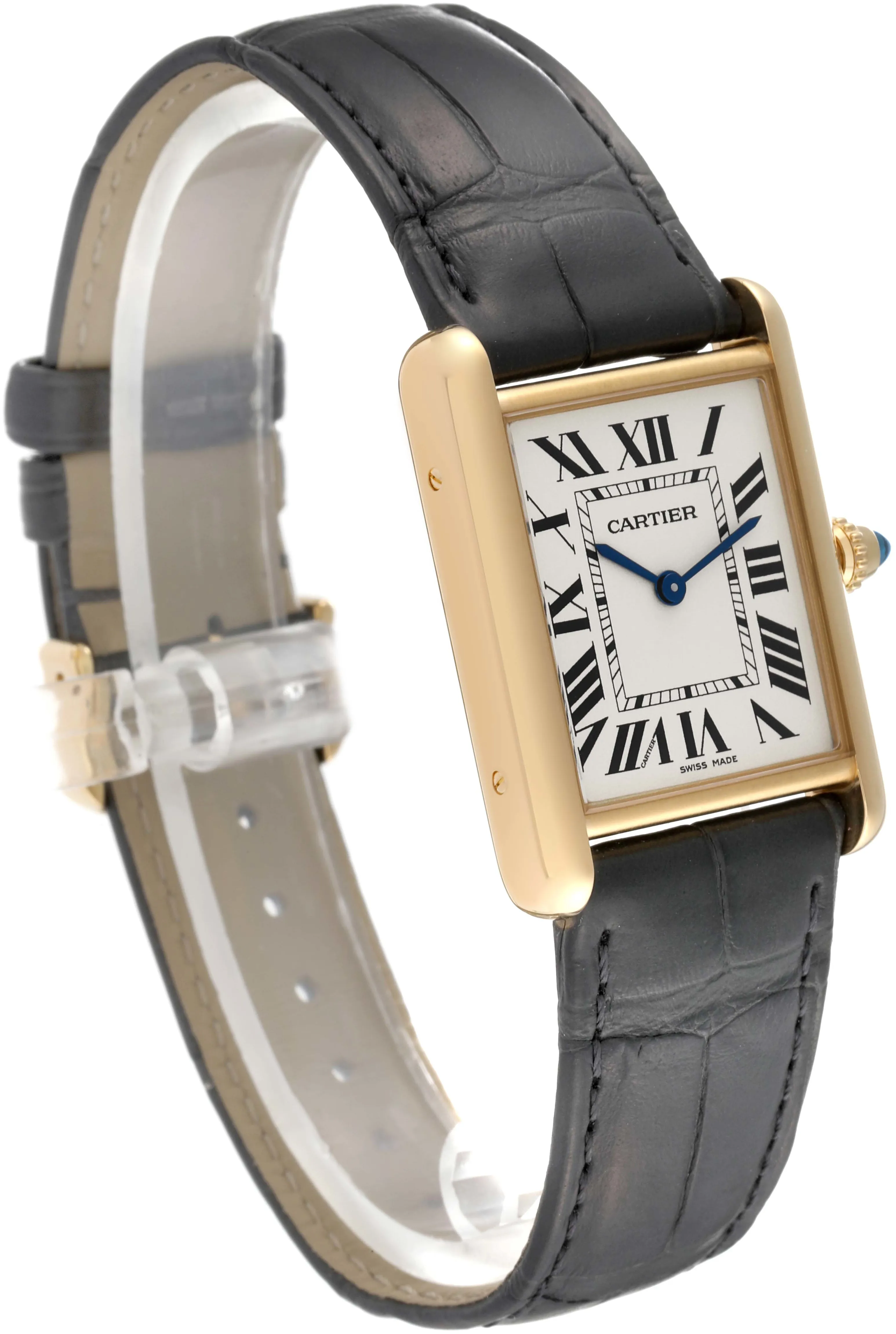 Cartier Tank Louis Cartier WGTA0067 33.5mm Yellow gold and 18k yellow gold Silver 3