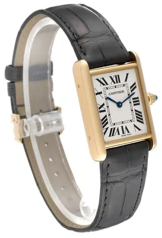 Cartier Tank Louis Cartier WGTA0067 33.5mm Yellow gold Silver 2