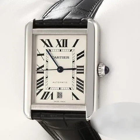 Cartier Tank W5200027 40.5mm Stainless steel Silver 1