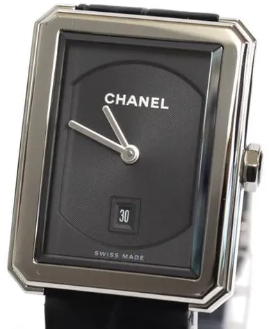 Chanel Boy-Friend H4884 26.5mm Stainless steel Black