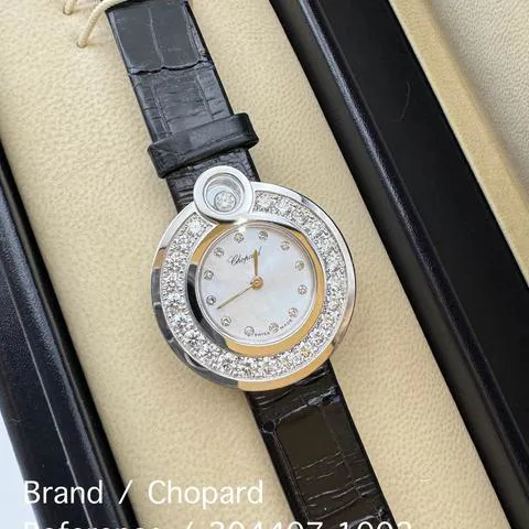 Chopard Happy Diamonds 204407-1002 30mm White gold Mother-of-pearl 1