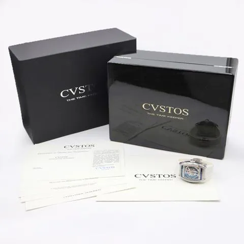 Cvstos CVT-SEA-ST 41mm Silver Skeletonized 1