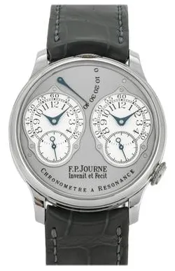 F.P. Journe Chronomètre à Résonance RN PT 38 A GR 38mm Platinum Gray