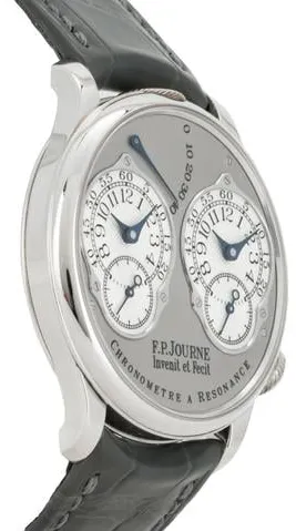 F.P. Journe Chronomètre à Résonance RN PT 38 A GR 38mm Platinum Gray 2