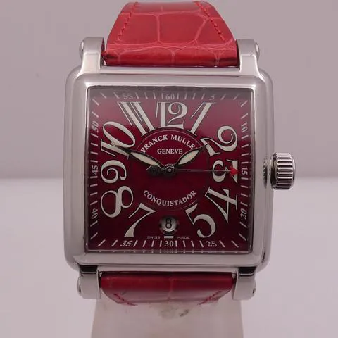 Franck Muller Conquistador Cortez 10000 H SC 41mm Stainless steel Red 6