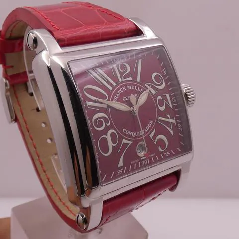 Franck Muller Conquistador Cortez 10000 H SC 41mm Stainless steel Red 7