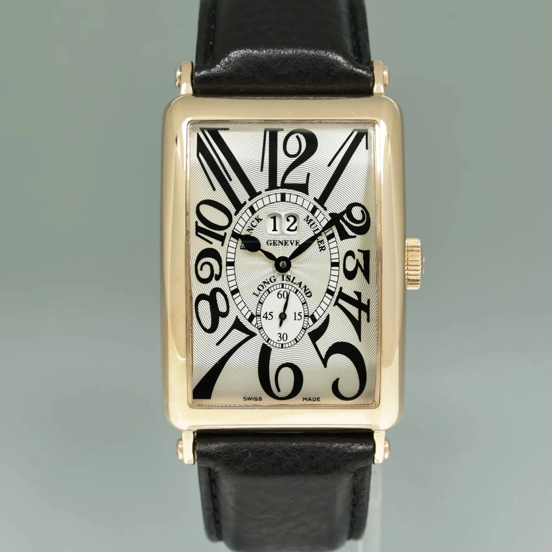 Franck Muller Long Island 1200 S6 GG 32mm Rose gold Silver