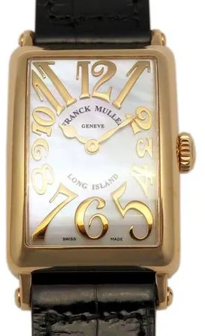 Franck Muller Long Island 902QZRELMOP5N 32.5mm Rose gold Mother-of-pearl