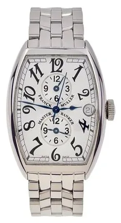 Franck Muller Master Banker 5850 MB 32mm Stainless steel Silver