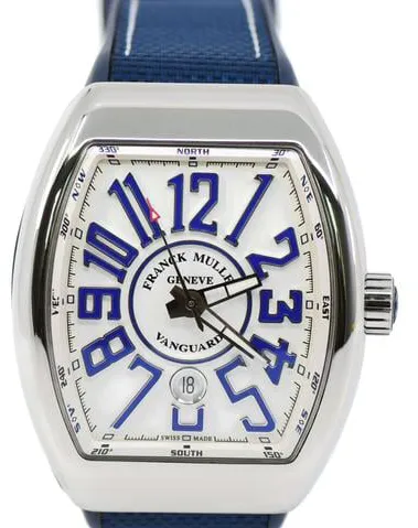 Franck Muller Vanguard V 45 SC DT 44mm Stainless steel White