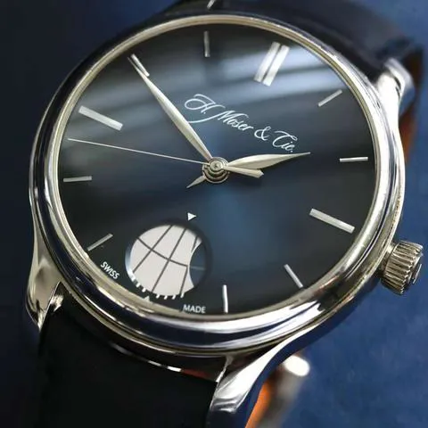 H. Moser & Cie. Endeavour 348.901-015 41mm Platinum Blue 7