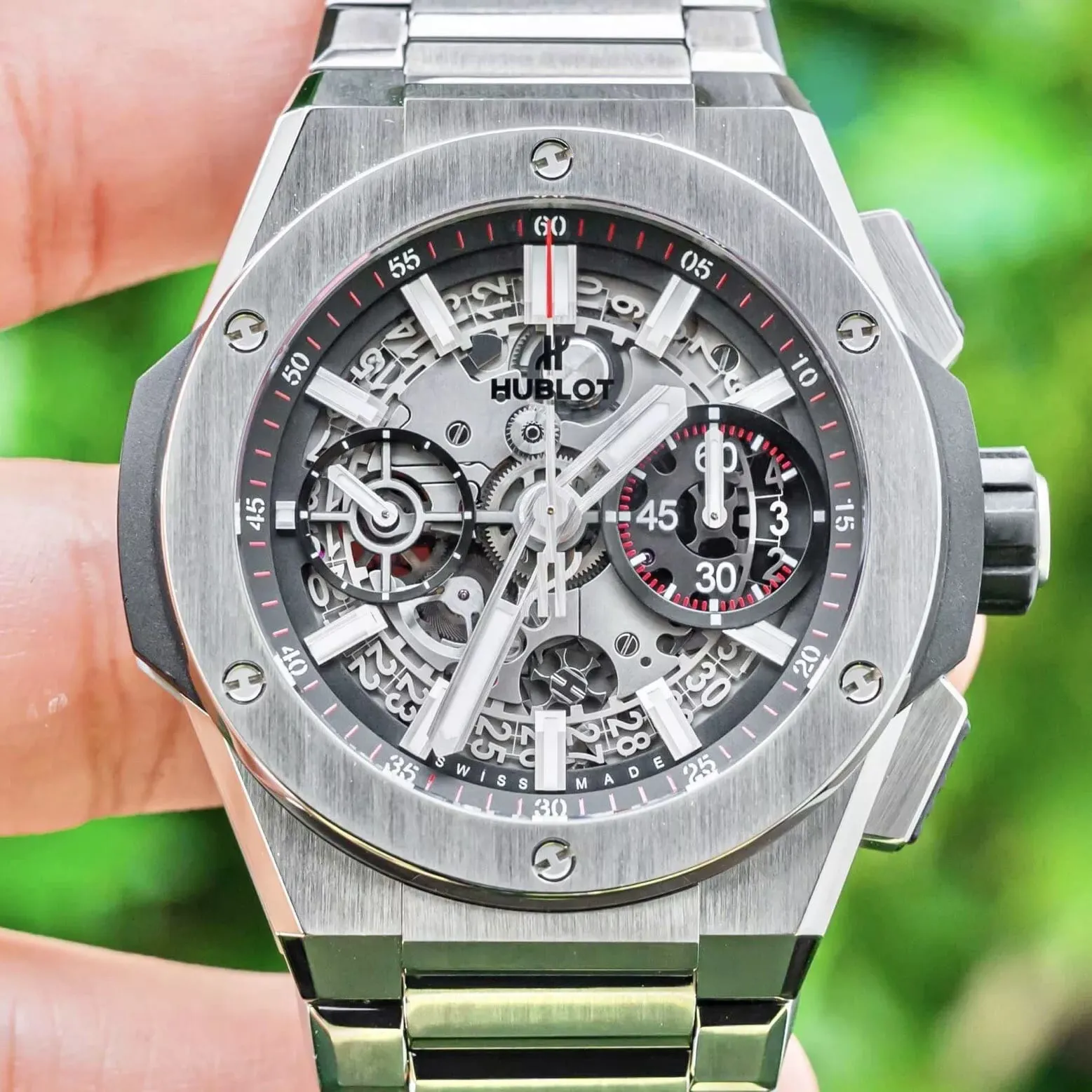 Hublot Big Bang Unico 451.NX.1170.NX 42mm Titanium Skeleton