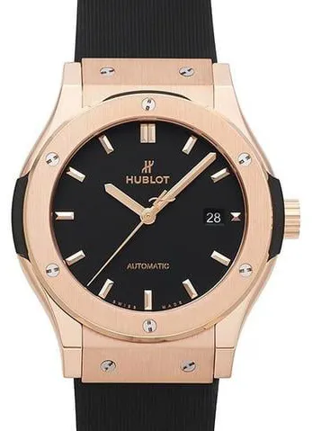 Hublot Classic Fusion 45, 42, 38, 33  542.NO.1181.RX 42mm Rose gold Black