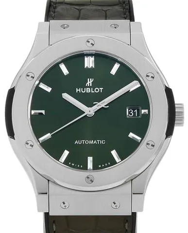 Hublot Classic Fusion 511.NX.8970.LR 45mm Titanium Green