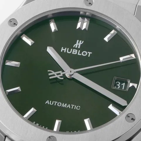 Hublot Classic Fusion 511.NX.8970.LR 45mm Titanium Green 5