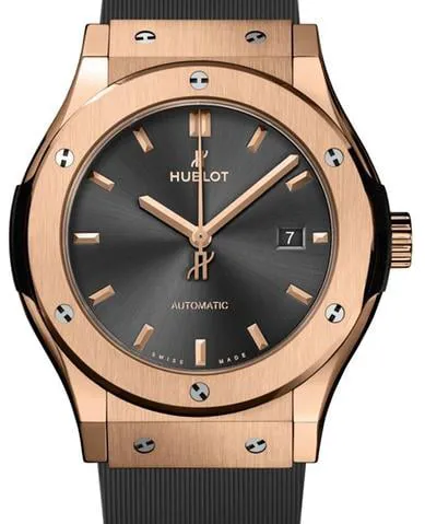 Hublot Classic Fusion 542.OX.7081.RX 42mm Yellow gold Gray