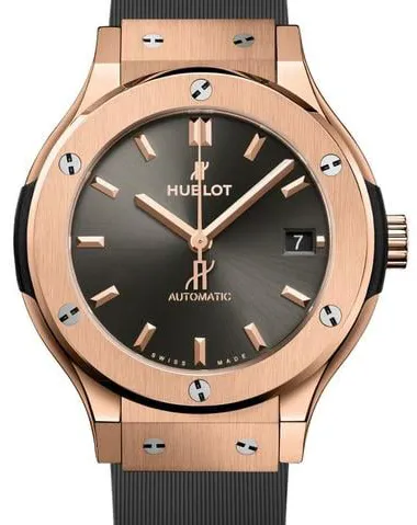 Hublot Classic Fusion 565.OX.7081.RX 38mm Yellow gold Gray