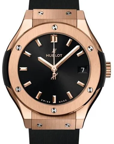 Hublot Classic Fusion 581.OX.1480.RX 33mm Rose gold Black