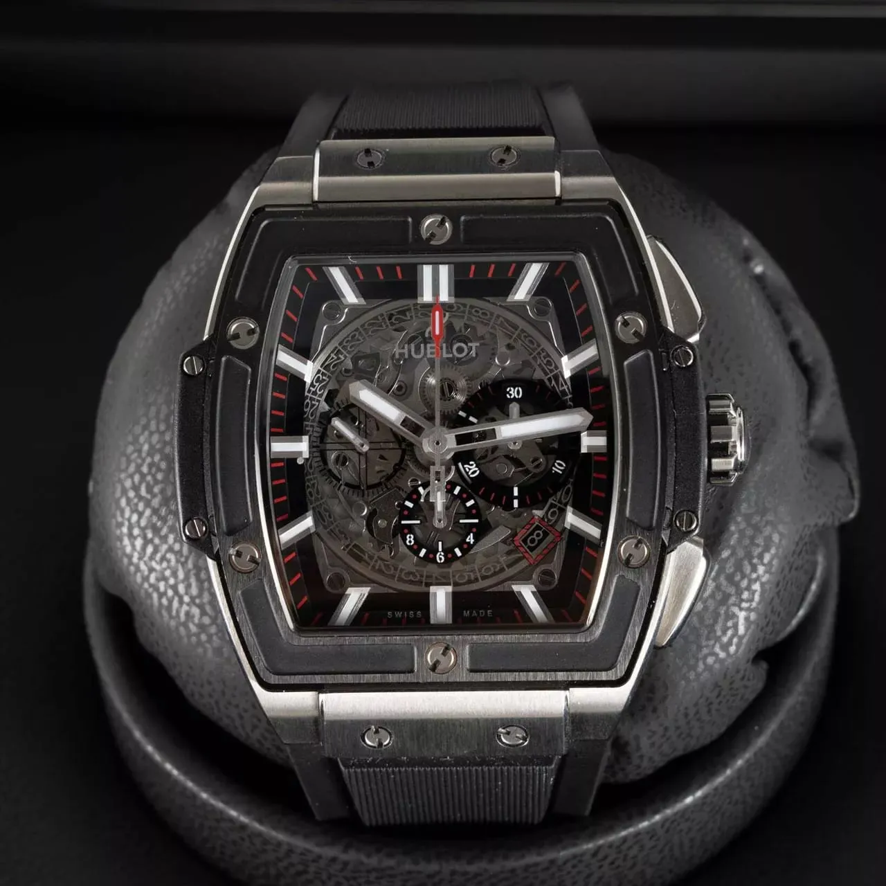 Hublot Spirit of Big Bang 601.NM.0173.LR 51mm Titanium Skeleton