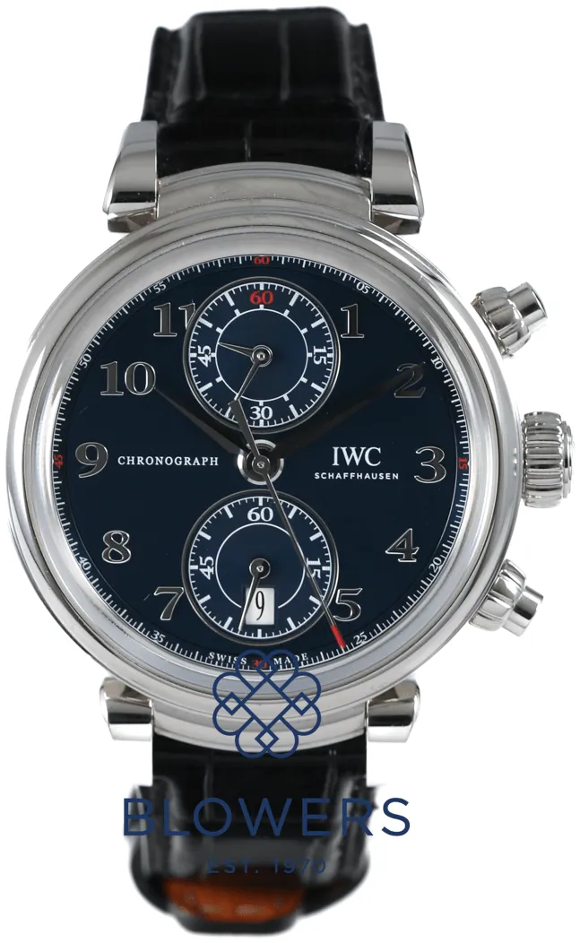 IWC Da Vinci IW393402 42mm Stainless steel Blue