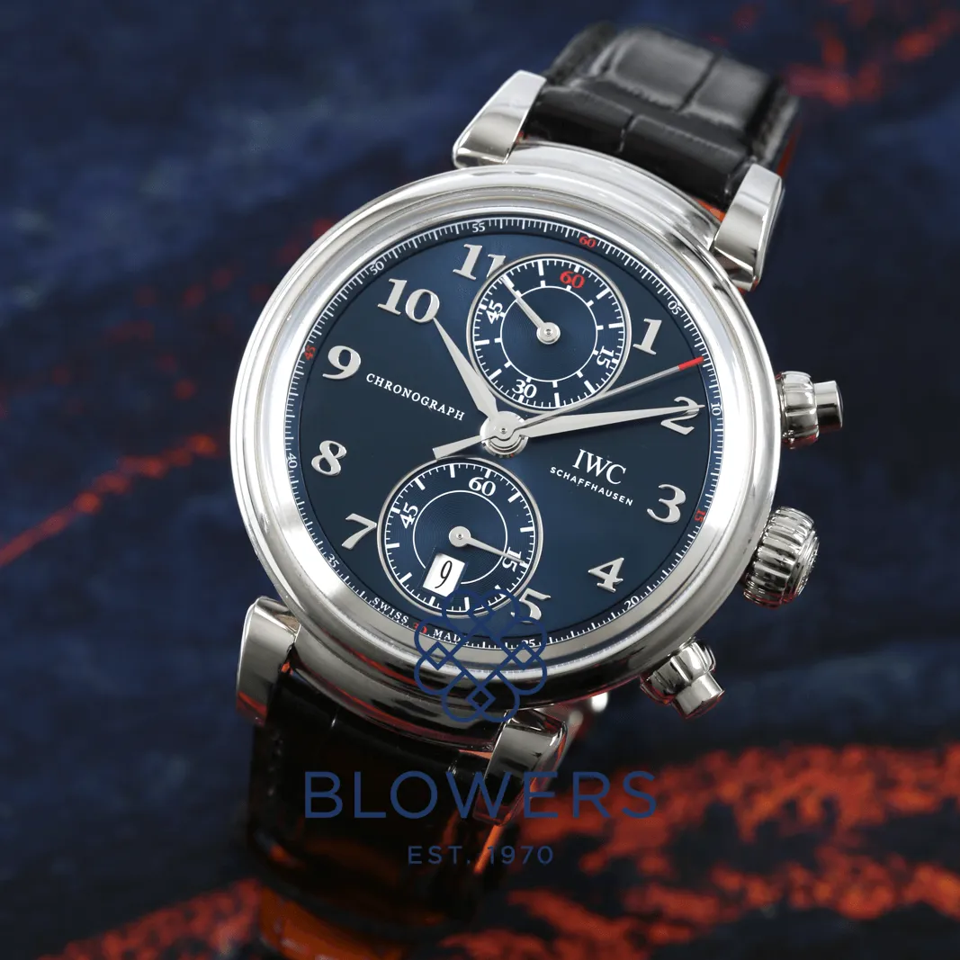 IWC Da Vinci IW393402 42mm Stainless steel Blue 1