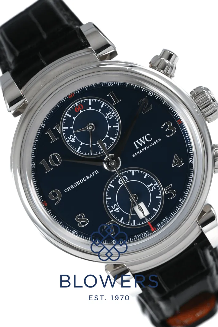 IWC Da Vinci IW393402 42mm Stainless steel Blue 2