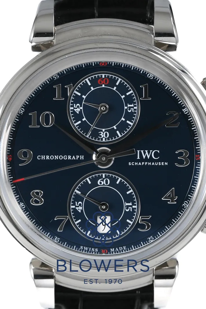 IWC Da Vinci IW393402 42mm Stainless steel Blue 3