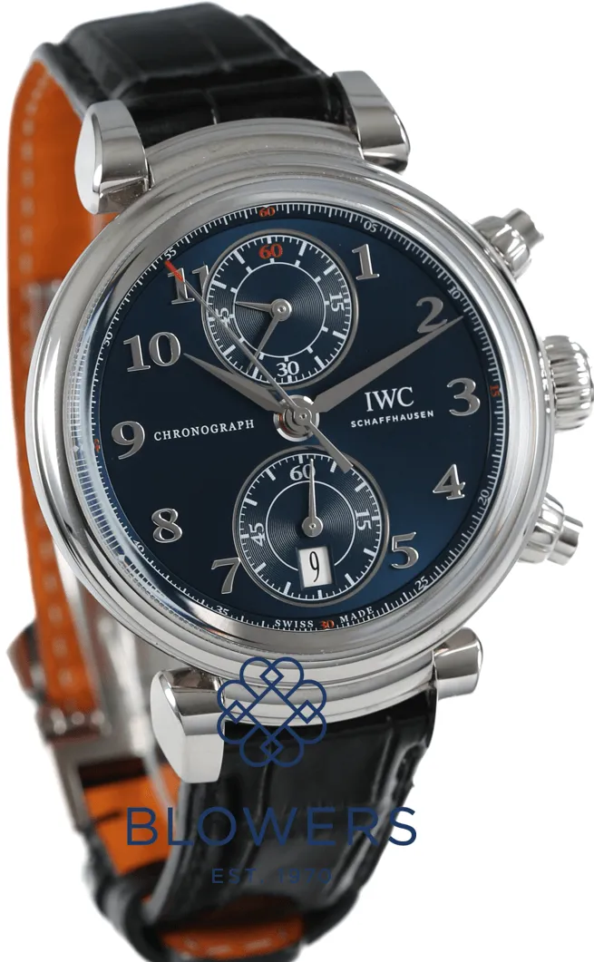 IWC Da Vinci IW393402 42mm Stainless steel Blue 10