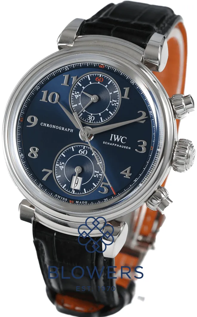 IWC Da Vinci IW393402 42mm Stainless steel Blue 11