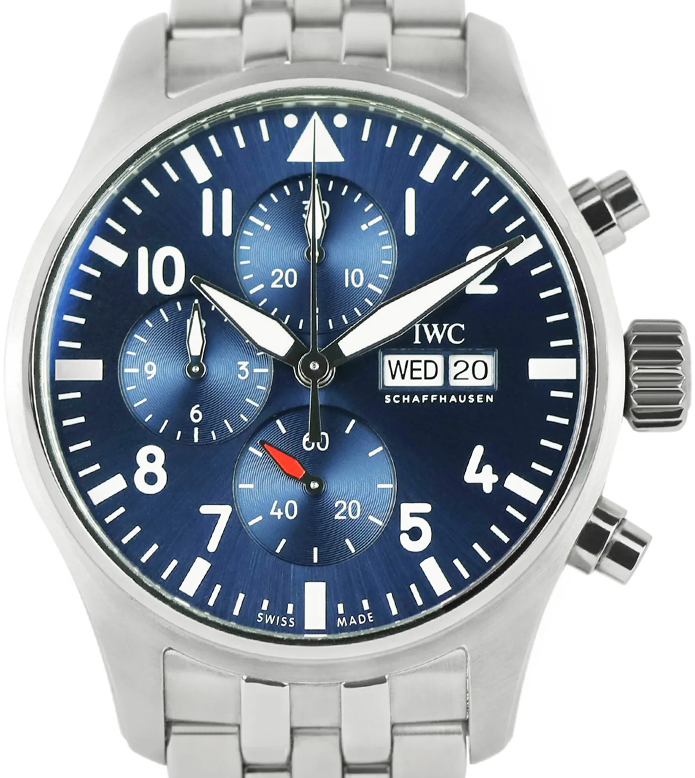 IWC Pilot IW3780-04 43mm Stainless steel Blue