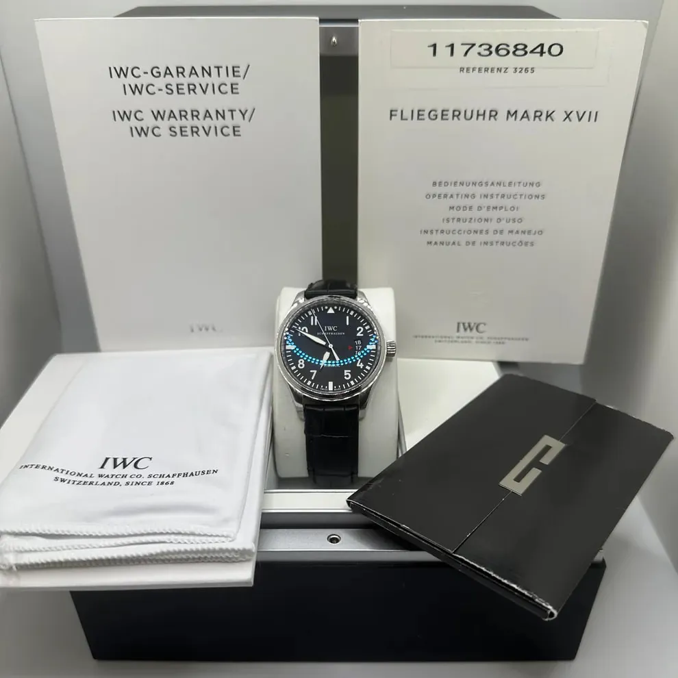 IWC Pilot Mark IW326501 41mm Stainless steel Black 5