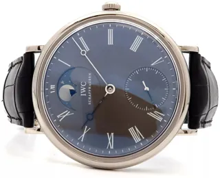 IWC Portofino Hand-Wound IW544804 White gold Gray