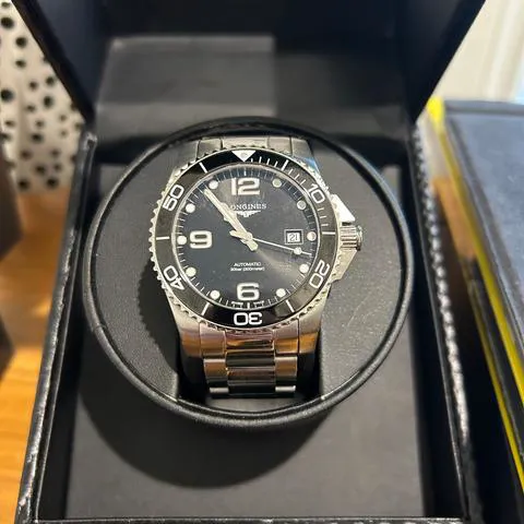 Longines HydroConquest L3.782.4.56.6 41mm Stainless steel Black 7