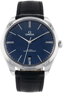 Omega De Ville 435.13.40.21.03.001 Stainless steel Blue