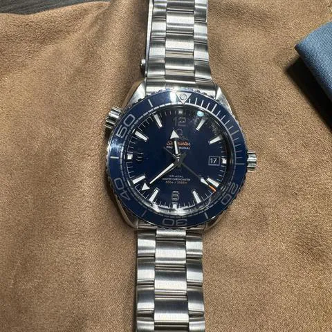 Omega Seamaster Planet Ocean 215.30.44.21.03.001 43.5mm Stainless steel Blue