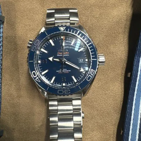 Omega Seamaster Planet Ocean 215.30.44.21.03.001 43.5mm Stainless steel Blue 6