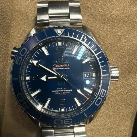 Omega Seamaster Planet Ocean 215.30.44.21.03.001 43.5mm Stainless steel Blue 7