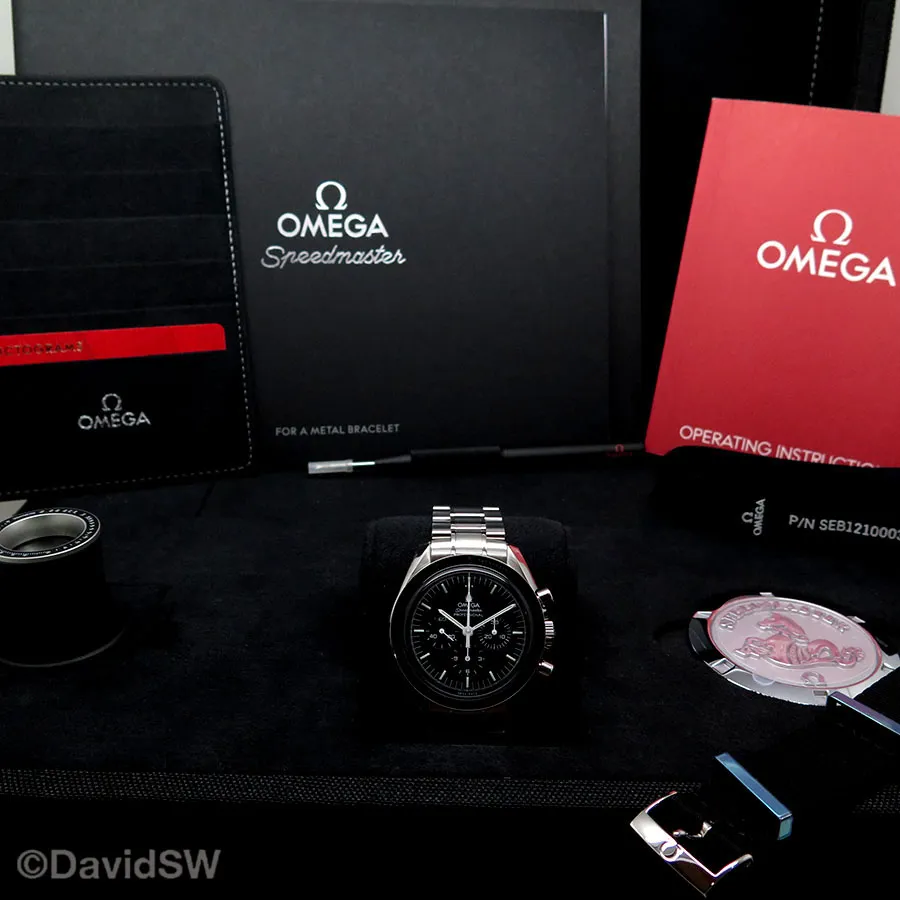 Omega Speedmaster Moonwatch 311.30.42.30.01.005 42mm Stainless steel Black 1