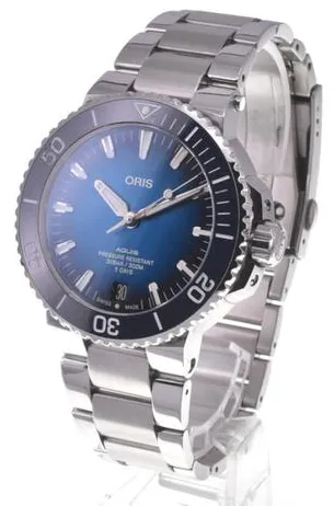 Oris 01 400 7763 4135 43mm Stainless steel Blue 1