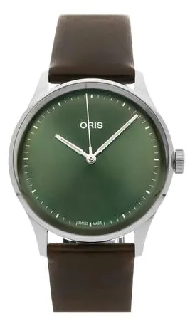 Oris Artelier 01 733 7762 4057-07 5 20 70FC 38mm Stainless steel Green