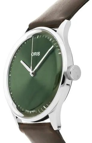 Oris Artelier 01 733 7762 4057-07 5 20 70FC 38mm Stainless steel Green 1