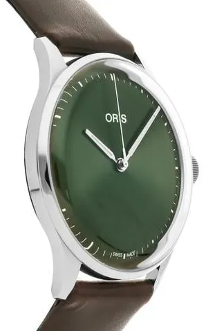 Oris Artelier 01 733 7762 4057-07 5 20 70FC 38mm Stainless steel Green 2