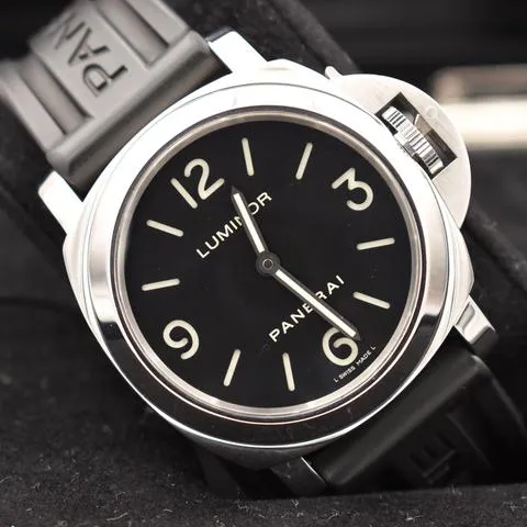 Panerai Luminor Base PAM 00112 44mm Stainless steel Black