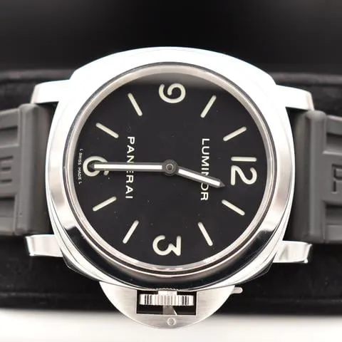 Panerai Luminor Base PAM 00112 44mm Stainless steel Black 4